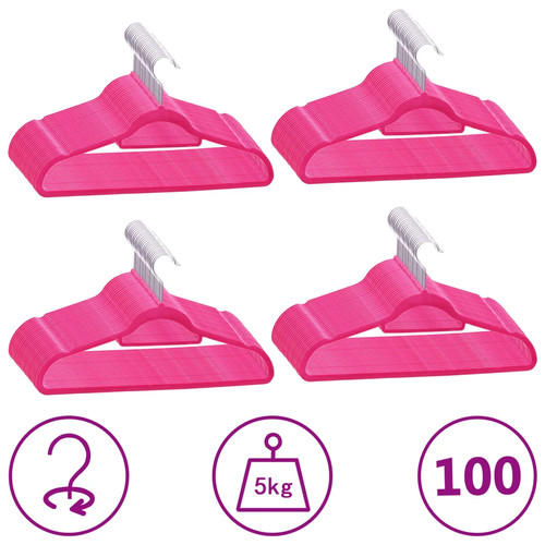 100 pcs clothes hanger - 100,