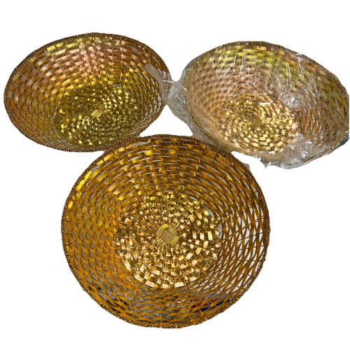 Poppadom serving aluminium - 3,
