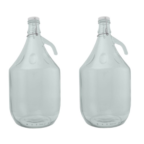 Glass demijohn swing - glass, top