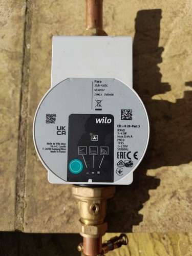 Wilo central heating pump - wilo,