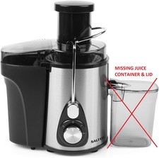 Salter Fruit Juicer Healthy Power 2 Speeds Fast/Effective Juice Extraction 600W