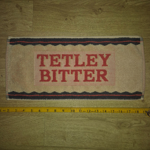 Tetley bitter beer towel - bitter,