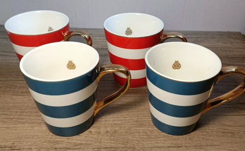 Mug bundlex4 red stripe and - bundlex4,