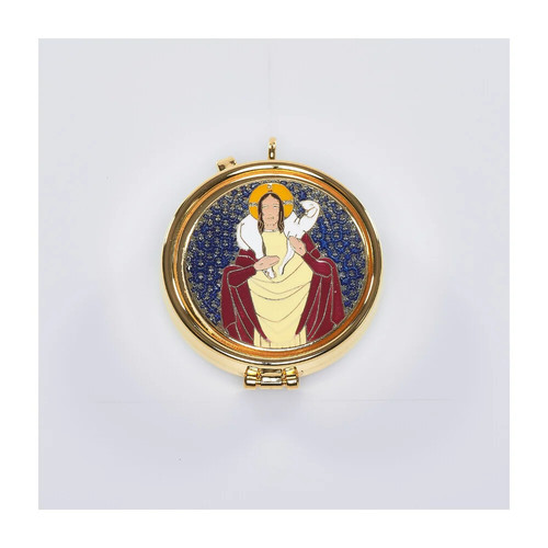 Good shepherd enamel - shepherd, pyx