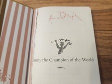 Quentin blake signed roald - signed,