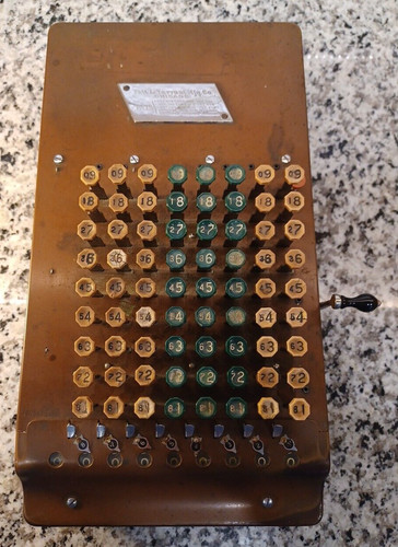 Felt tarrant comptometer - felt,