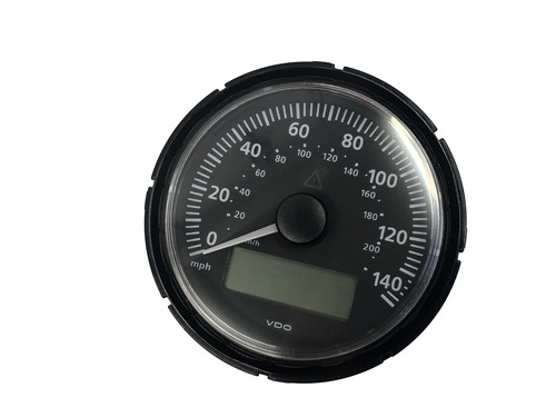 Speed gauge 140mph display vdo - display,
