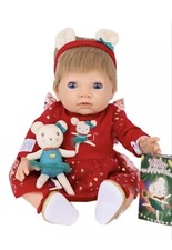 Tiny Treasure The Christmas Mouse Baby Doll Set - 44cm All Complete, Brand New