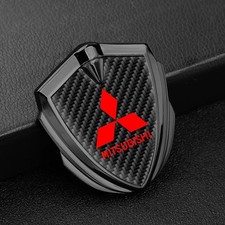 Fender emblem Mitsubishi metal