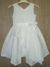 Monsoon New Girls White Ribbon