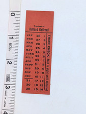 Vintage Unused 1950s Rutland