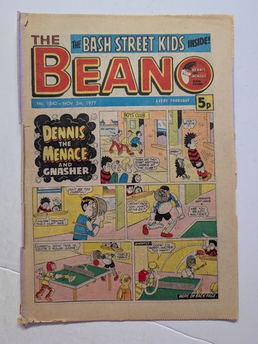 Beano comic 1842 november - no,