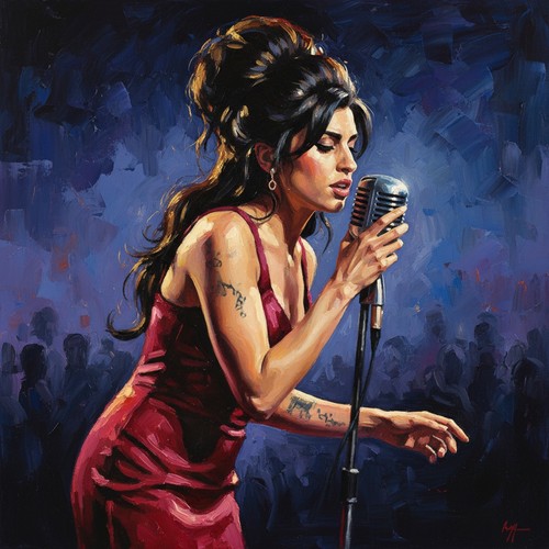 Amy winehouse portrait - winehouse,