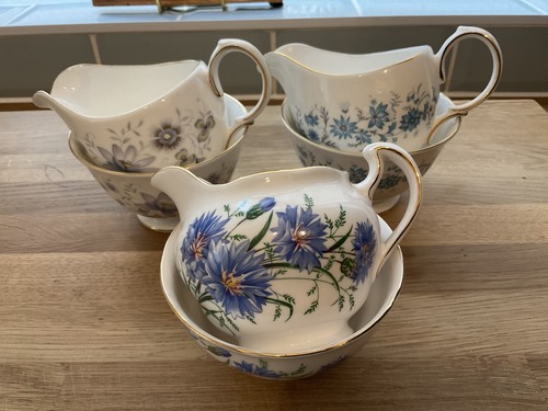 Mismatched bone china - 3,