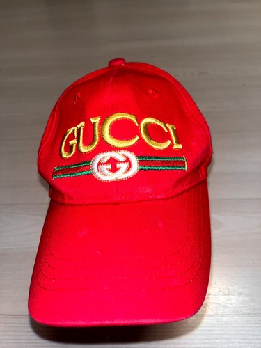 Gucci baseball cap mens red - cap,