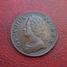 George II 1742 copper