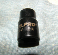 US PRO CR-V E14 3/8" drive Impact socket Internal Female E-TORX bit NEW unused
