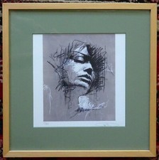 GUY DENNING Signed Limited Edition Print 69/165 "THE SPIRE" Framed COA 2009