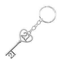 Silver Birthday Key Keepsake