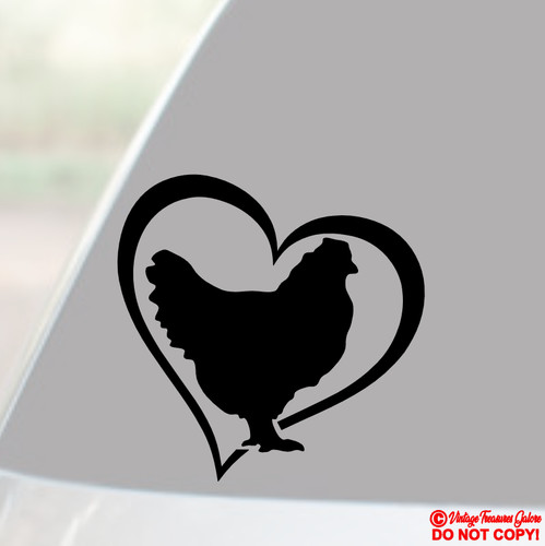 Chicken heart vinyl - chicken,