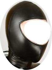 Faux Leather Open Face Bondage