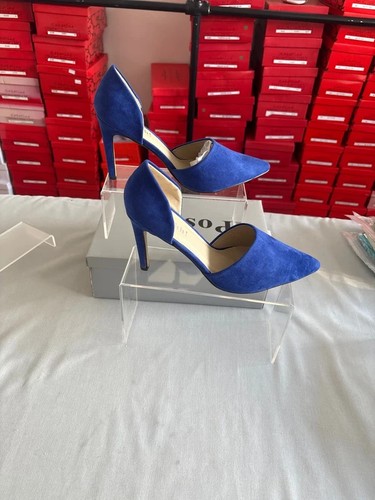 Women royal blue suede - royal,