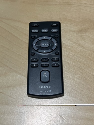 Sony x201 car remote - sony, cd