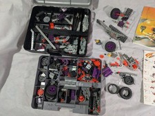 Meccano job lot,  Large Bundle of Modern Parts, carry case and instructions 
