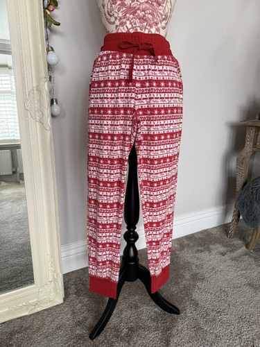 Red white fair isle - tu,