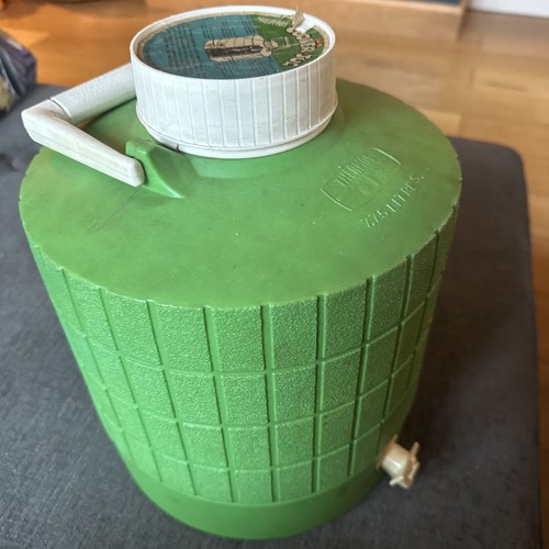 Vintage thermos cooler - vintage, l
