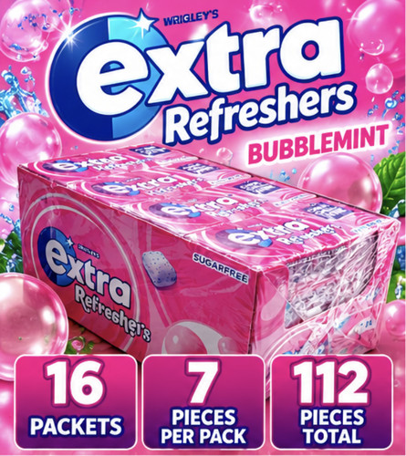 Extra refreshers bubblemint - extra,