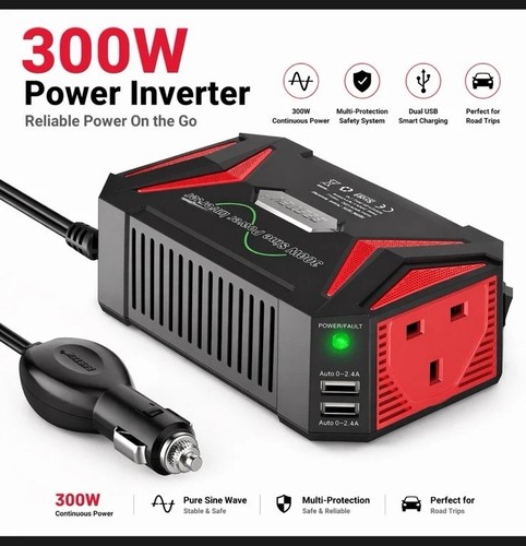 300w pure sine wave car - wave,