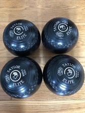 Taylor Elite lawn bowls size 0