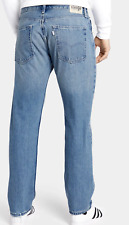 vintage mens LEVIS Silver Tab straight JEANS size W36 L32 leg easy A3666-0000