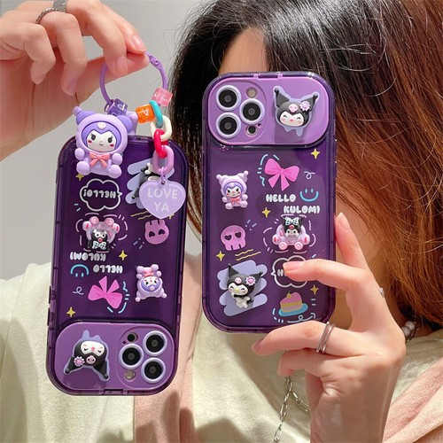 Kuromi cartoon phone case - cartoon,