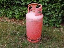 19 KGS GAS BOTTLE WOOD LOG BURNER MAN CAVE SHED PATIO GARDEN HEATER WORKSHOP