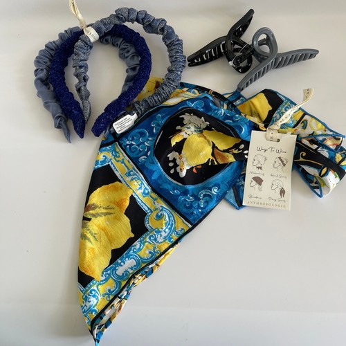 Anthropologie blue hair - anthropologie, set
