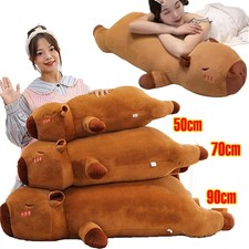 50-90cm Giant Capybara Plush Doll Toy Kawaii Soft Stuffed Pillow Xmas Gift Toys