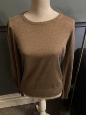 Next BNWOT natural marl light tan jumper size M approx 12