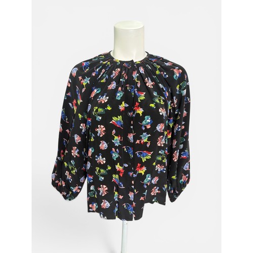 Tucker silk metallic - silk, floral
