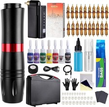 Tattoo Kit Wireless Gun