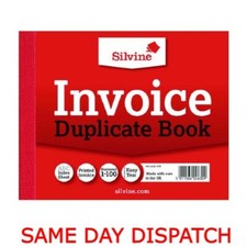 Silvine Duplicate Invoice Book