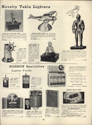 1951 paper novelty - 1951, table