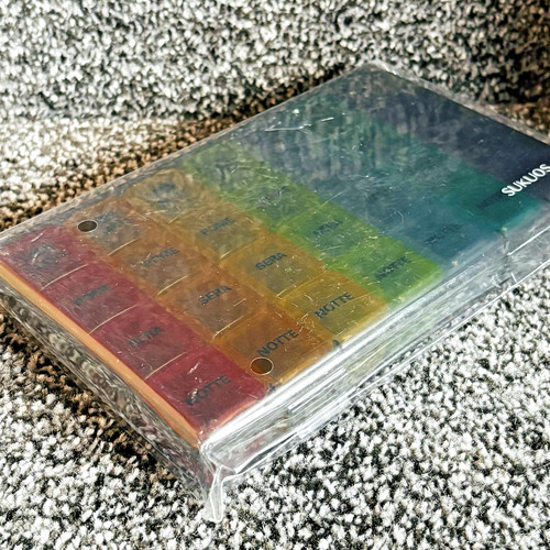 Sukoo weekly pill box - pill,