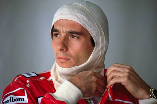 Ayrton senna puts his - ayrton,