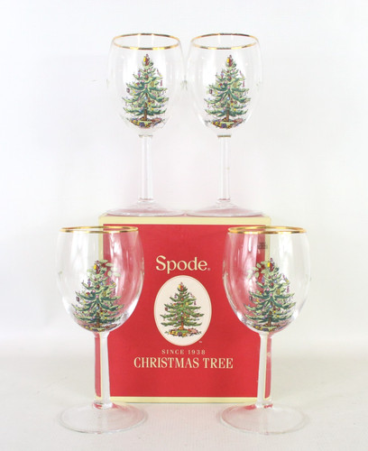 Spode christmas tree wine - spode,