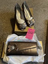 Ladies Shoes and Matching Bag Size 5