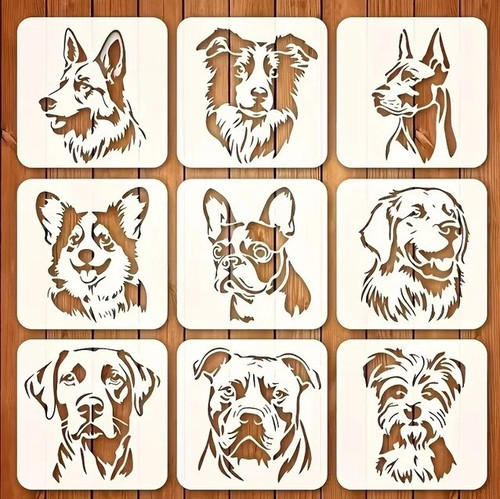 Piece 10cm dog - 10cm, set