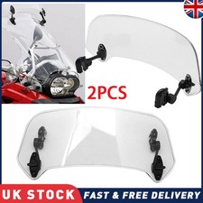 2PCS Motorcycle Windshield