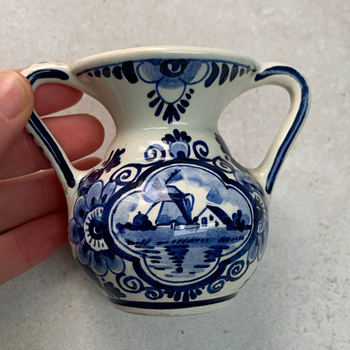 Delfts blauw hand - delfts, painted